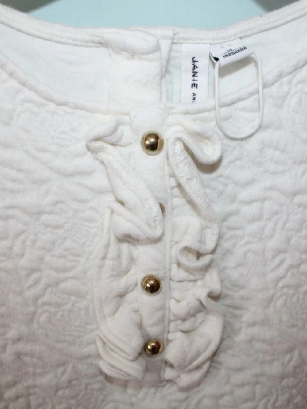 Janie and Jack Size 12 Holiday Tartan White Brocade Wedding Holiday Dress NWOT